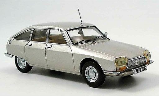 Citroen GS Berline 1/43 IXO gris 1971 coche miniatura
