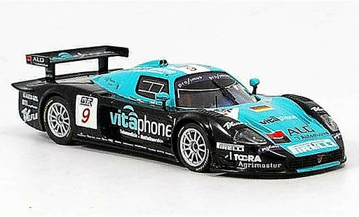 Maserati MC12 Base 1/43 IXO no.9 vitaphone ganador spa 2005 coche miniatura