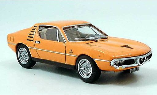 Alfa Romeo Montreal gt 1/43 Edison naranja 1973 coche miniatura