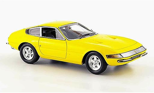 Ferrari 365 GTB/4 1/43 Red Line daytona amarillo 1969 coche miniatura