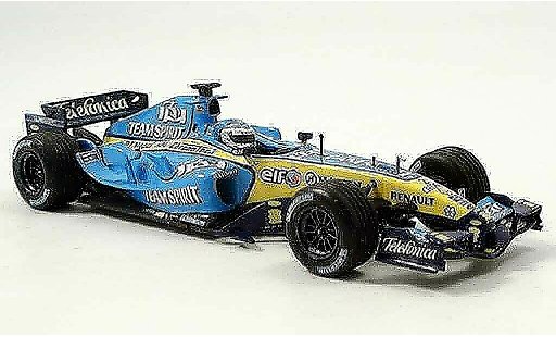 Renault F1 2006 1/43 Minichamps team show car coche miniatura