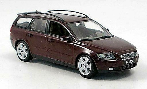 Volvo V50 Break 1/43 Minichamps Familiar lila 2003 coche miniatura