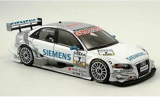 Audi A4 dtm 1/43 Minichamps T.Kristensen Sport Team Abt Sportsline 2006 coche miniatura