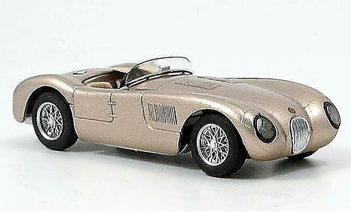 Jaguar C-Type Stradale 1/43 Brumm bronze coche miniatura
