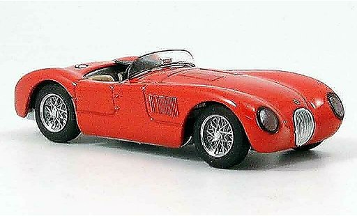 Jaguar C-Type Stradale 1/43 Brumm rojo coche miniatura