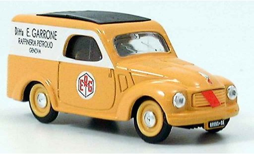 Fiat 500 C 1/43 Brumm Lieferwagen ERG 1950 coche miniatura
