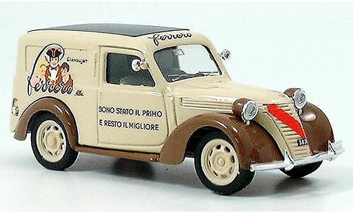 Fiat 1100 Furgone 1/43 Brumm Ferrero Lieferwagen coche miniatura
