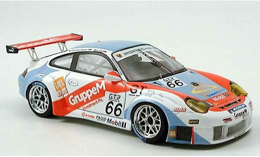 Porsche 911 GT3 RSR 1/43 Spark No.66 FIA GT 2 Klasse Meister 2005 coche miniatura