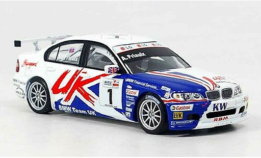 Bmw 320 WTCC 1/43 Minichamps E46 i A.Prilaux Champion 2005 coche miniatura