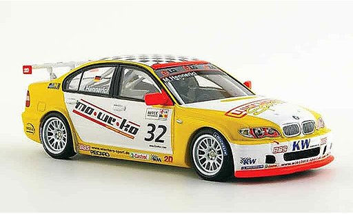 Bmw 320 WTCC 1/43 Minichamps E46 i M.Hennerici 2005 coche miniatura