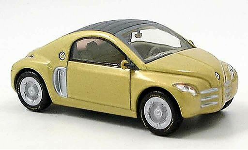 Renault Fiftie Concept 1/43 Norev amarillo car 1996 coche miniatura