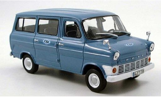Ford Transit Bus 1/43 Norev azul 1969 coche miniatura