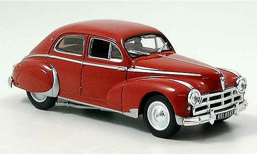 Peugeot 203 Berline 1/43 Norev Berlina darl mat rojo 1953 coche miniatura