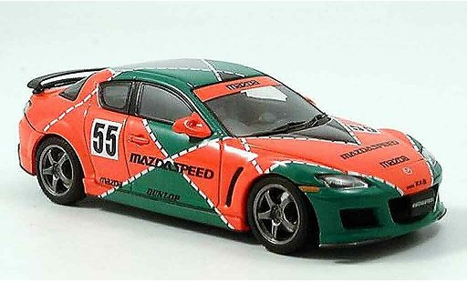 Mazda RX8 Speed RX8 1/43 Autoart RX 8 Le Mans livery verde naranja coche miniatura