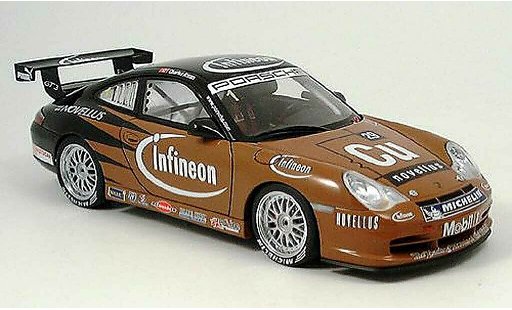 Porsche 911 GT3 1/18 Autoart R kwan no.1 asian carrera cup 2004 coche miniatura