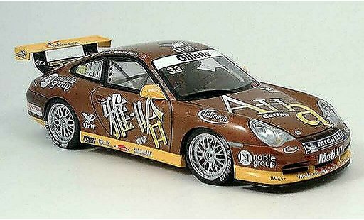 Porsche 911 GT3 1/18 Autoart R marsh no.1 asian carrera cup 2004 coche miniatura