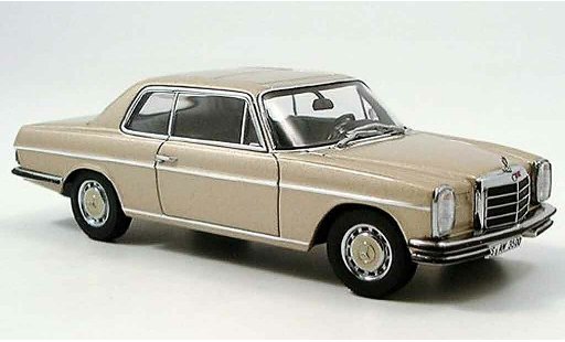 Mercedes 280 Coupe 1/43 Autoart C Strichachter beige coche miniatura