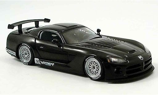 Dodge Viper Competition 1/43 Autoart Car Plain Body negro 2004 coche miniatura