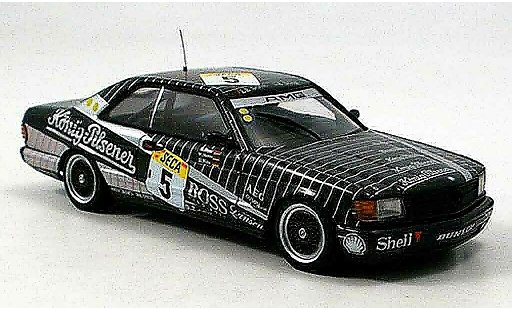 Mercedes 500 Coupe 1/43 Autoart AMG No.5 24h Spa 1989 coche miniatura