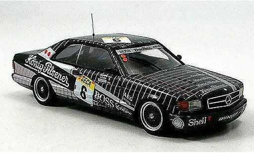 Mercedes 500 Coupe 1/43 Autoart (W126) No.6 AMG 24h Spa 1989 coche miniatura