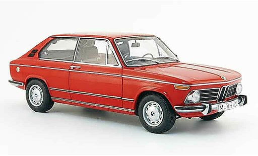 Bmw 2000 Touring 1/18 Autoart tii rojo 1972 coche miniatura