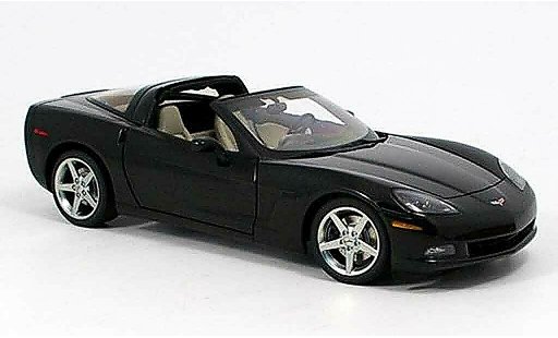 Chevrolet Corvette Coupe 1/18 Autoart C6 (c6) negro 2005 coche miniatura