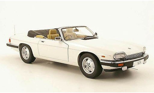 Jaguar XJS 1988 1/18 Autoart Convertible blanco RHD coche miniatura