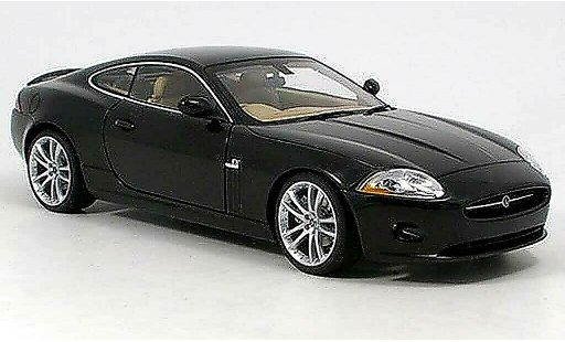 Jaguar XK coupe 1/18 Autoart negro 2005 coche miniatura