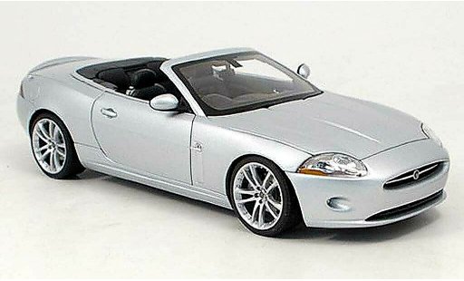 Jaguar XK Cabriolet 1/18 Autoart Descapotable gris 2006 coche miniatura