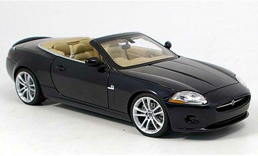 Jaguar XK Cabriolet 1/18 Autoart Descapotable azul 2006 coche miniatura