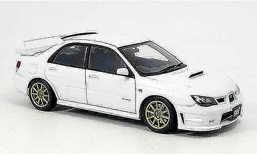 Subaru Impreza WRX 1/18 Autoart STI blanco 2006 coche miniatura