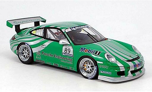 Porsche 911 GT3 CUP 1/18 Autoart 2006 sc vip car verde coche miniatura