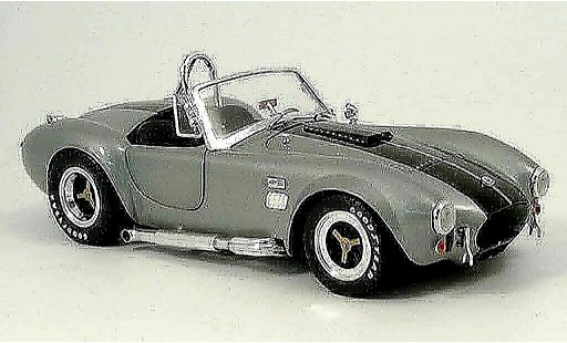AC Cobra shelby 427 1/18 Shelby Collectibles s c gris negro coche miniatura