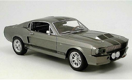 Shelby GT 500 1967 1/18 Shelby Collectibles eleanor gris/negro coche miniatura