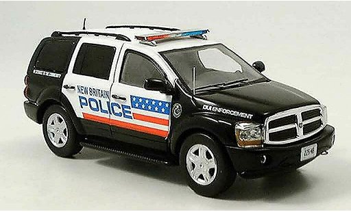 Dodge Magnum Police 1/43 Spark Durango New Britain coche miniatura