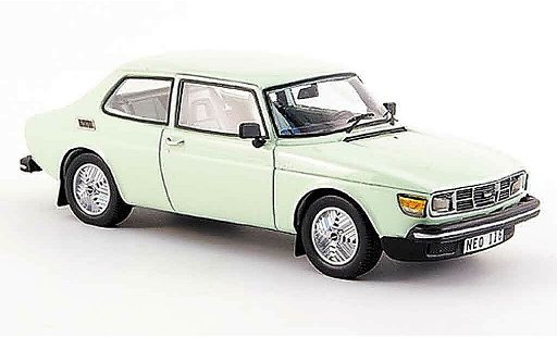 Saab 99 Turbo 1/43 Neo pistazie coche miniatura