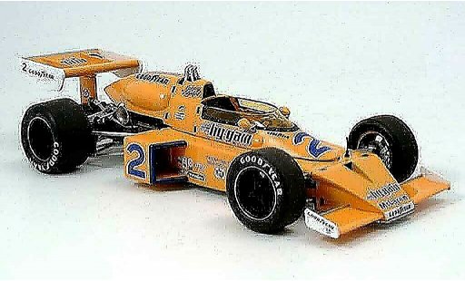 Ford F1 1976 1/18 Carousel mclaren no.2 rutherganador indy coche miniatura