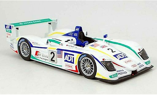 Audi R8 LMP course 1/18 Spark Le Mans dritter 2005 coche miniatura