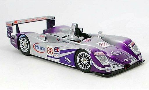 Audi R8 LMP course 1/18 Spark Le Mans 2004 coche miniatura