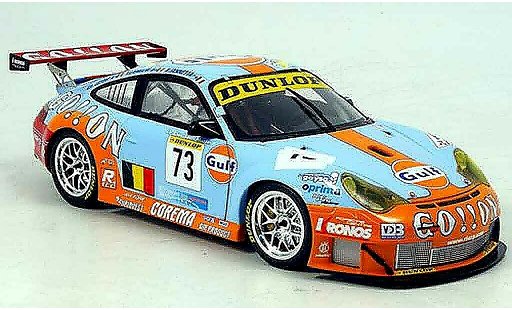 Porsche 911 GT3 RSR 1/18 Minichamps ice pol racing team coche miniatura