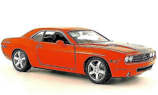 Dodge Challenger Concept 1/18 Fairfield Mint car naranja coche miniatura