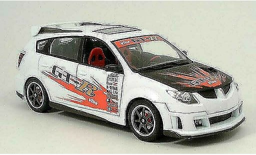 Pontiac Vibe Base 1/18 Yat Ming tuner blanco 2003 coche miniatura