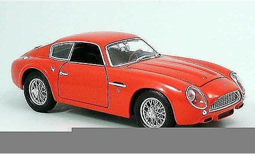 Aston Martin DB4 gt zagato 1/18 Yat Ming rojo 1961 coche miniatura