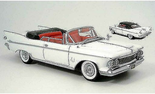 Chrysler Imperial Convertible 1/18 Yat Ming crown blanco 1961 coche miniatura