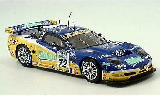 Chevrolet Corvette course 1/43 Spark C5 C5R No.72 Luc Alphand Aventures 24h Le Mans L.Alphand / J.Policand / P.Goueslard coche miniatura
