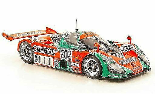 Mazda 767B Base 1/43 Q Model No.202 Charge 24h Le Mans 1989 coche miniatura