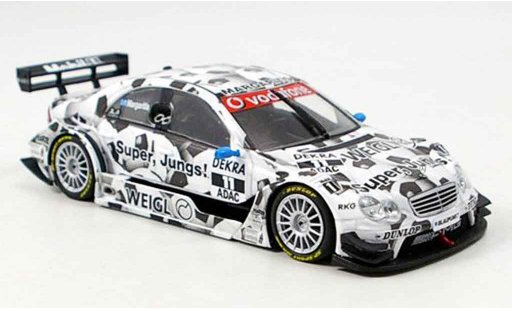 Mercedes Classe C DTM 1/43 Minichamps A.Margaritis Team Persson 2006 coche miniatura