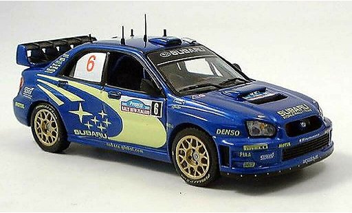 Subaru Impreza WRC 1/43 IXO No.6 Atkinson Rally Neuseeland 2005 coche miniatura