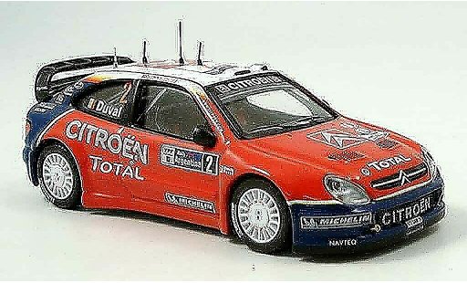 Citroen Xsara WRC 2005 1/43 IXO no.2 duval rallye argentine coche miniatura