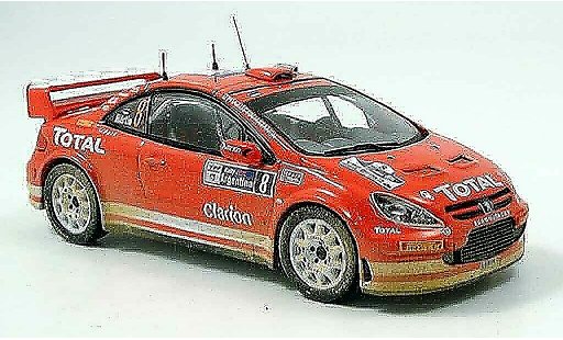 Peugeot 307 WRC 1/43 IXO no.8 rallye argentine 2005 coche miniatura